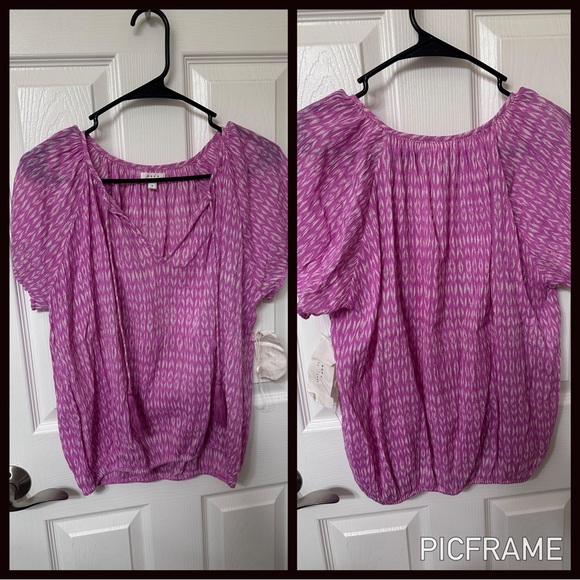 SOFT JOIS SIZE SMALL PINK & white shirt NEW w/ TAGS - Picture 3 of 8